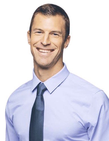 A headshot of Dr. Josh Axe